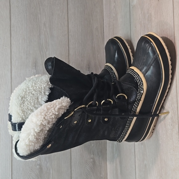 Sorel Women Duck Boots Insulated Line Shoes Sz 7 - Picture 1 of 14